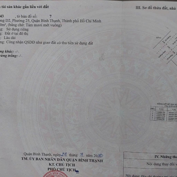 Bán nhà 287 - 289 - 291 - 293 Nguyễn Gia Trí, P. Thạnh Mỹ Tây, Quận Bình Thạnh