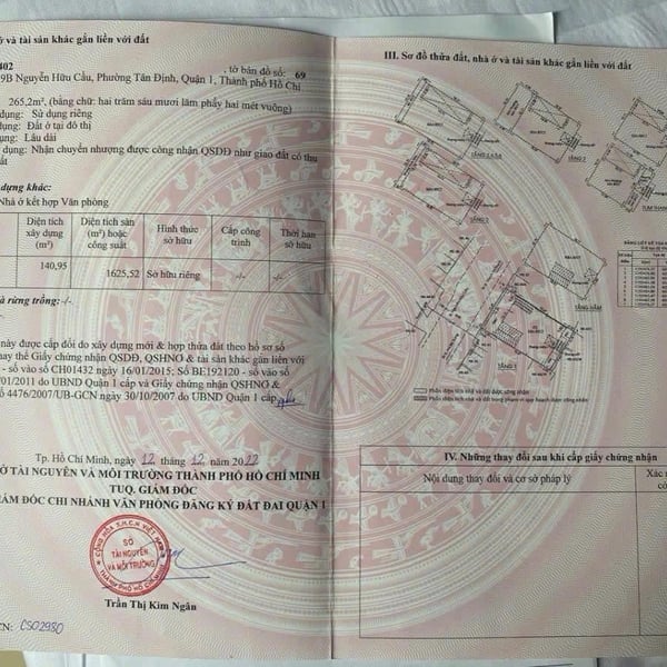 Bán toà nhà 59 - 59B - 59C Nguyễn Hữu Cầu, P. Tân Định, Quận 1