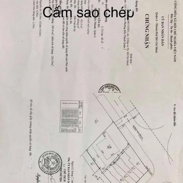 Bán nhà 105 Nguyễn Du, Phường Bến Thành, Quận 1