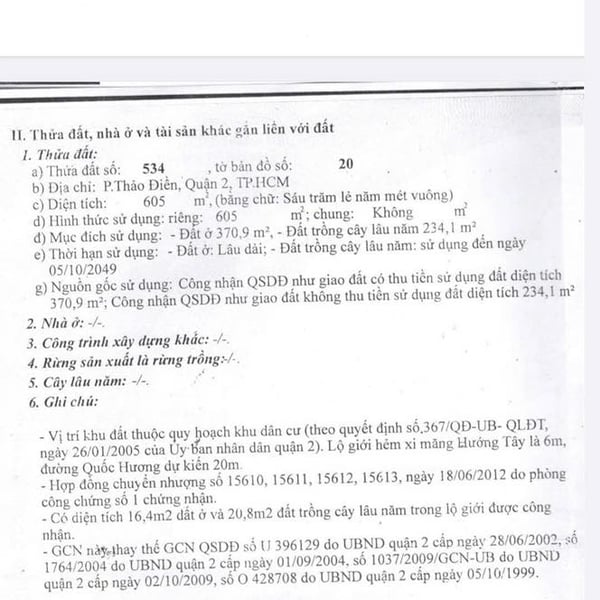 Bán nhà 115 Quốc Hương, P. Thảo Điền, TP. Thủ Đức