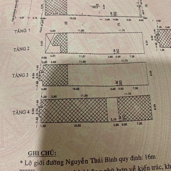 Bán khách sạn 87C Nguyễn Thái Bình, P. Tân Sơn Nhất, Quận Tân Bình