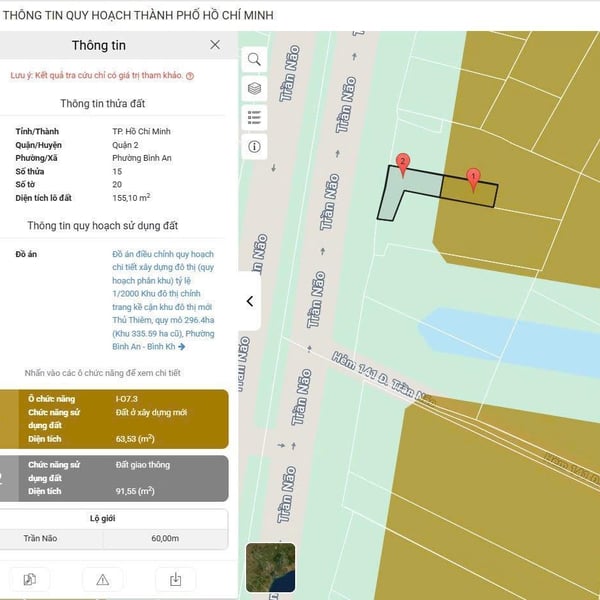 Bán nhà mặt tiền 135 Trần Não, P. An Khánh, Quận 2