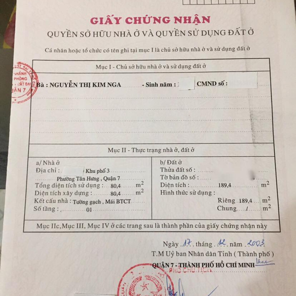 Nhà hẻm XH trần Xuân Soạn, Tân Hưng 5m x 37.9m