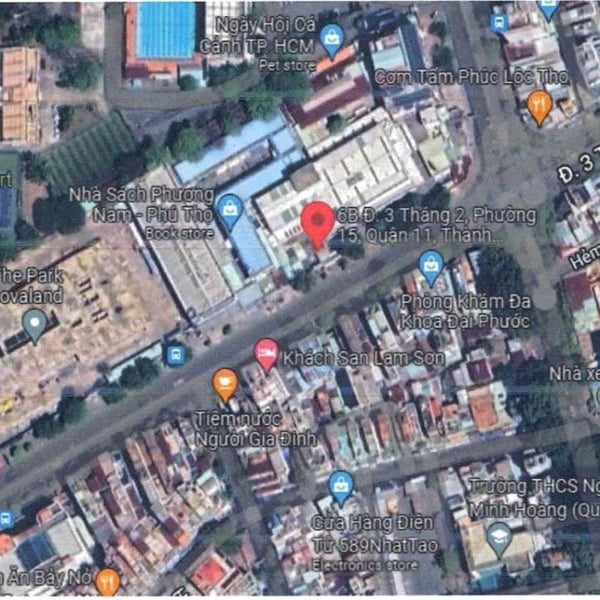 Bán nhà 6B đường 3/2, Phường Phú Thọ, Quận 11