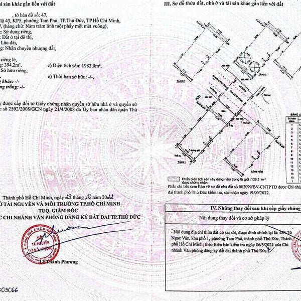 Bán toà nhà 485 Tô Ngọc Vân, P. Tam Bình, TP. Thủ Đức