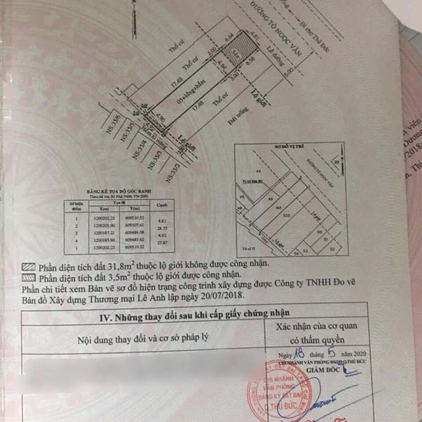 Bán toà nhà 37 - 37C - 37D Tô Ngọc Vân, P. Linh Tây, TP. Thủ Đức