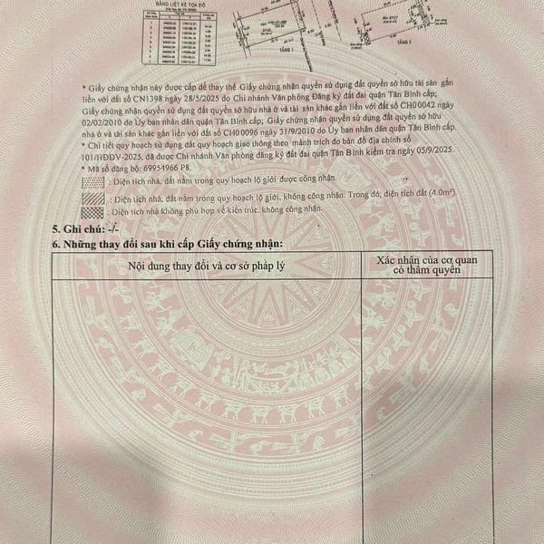 Bán nhà 519 - 521 - 521A Lý Thường Kiệt, P. Tân Hoà, Quận Tân Bình