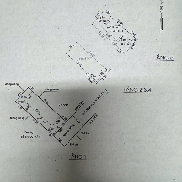 Bán nhà 35C Nguyễn Trung Trực, P. Bến Thành, Quận 1