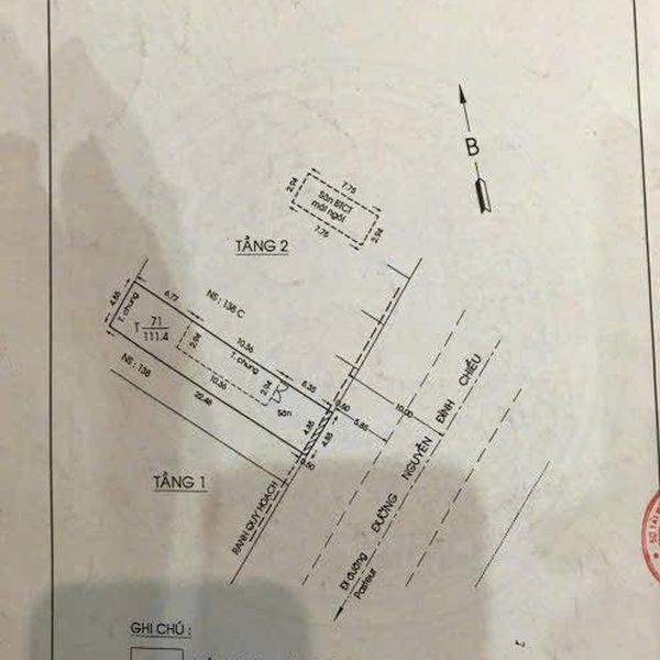 Bán nhà 138BCD Nguyễn Đình Chiểu, P. Võ Thị Sáu, Quận 3
