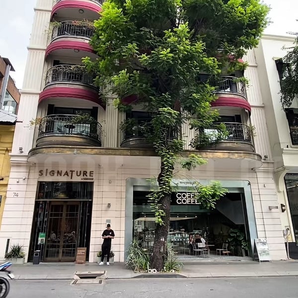 Cho thuê nhà 74B Hai Bà Trưng, P. Sài Gòn, Quận 1