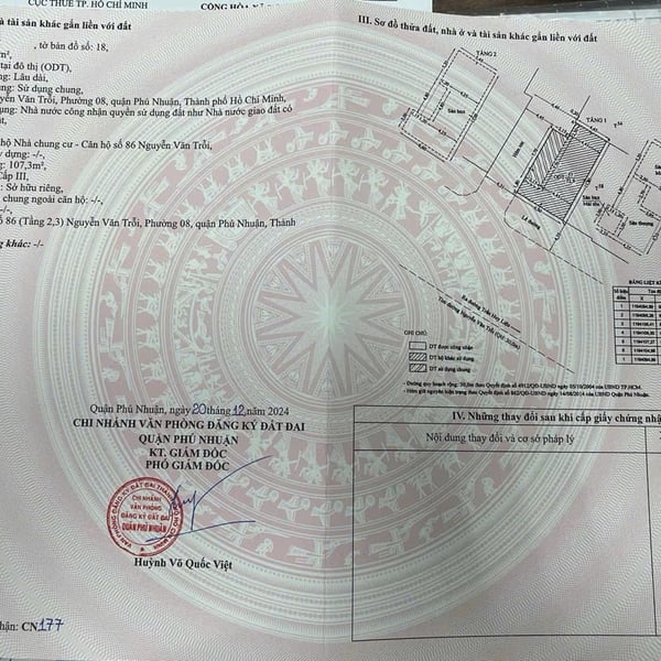 Bán nhà 86 Nguyễn Văn Trỗi, Phường 8, Quận Phú Nhuận