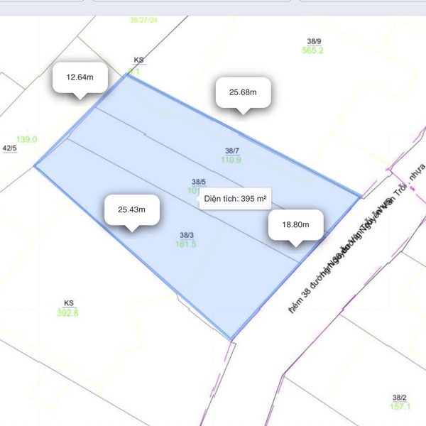 Bán tòa nhà CHDV 38/3 Nguyễn Văn Trỗi, P. 15, Quận Phú Nhuận