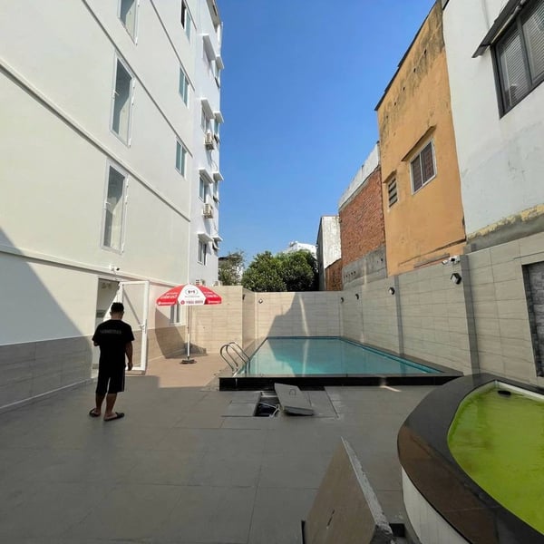 Bán tòa nhà căn hộ dịch vụ Quận Bình Thạnh đường Nguyễn Văn Đậu