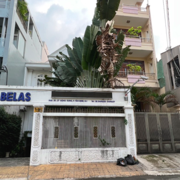 Bán nhà 25 - 27 Đặng Dung, P. Tân Định, Quận 1