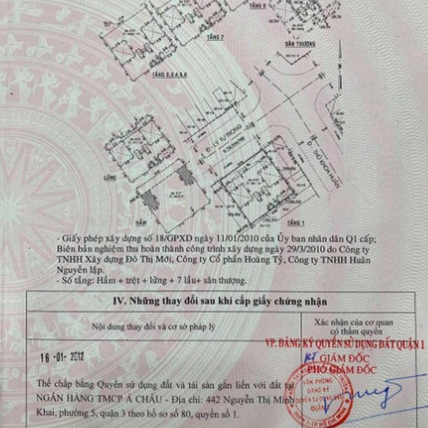 Bán khách sạn 125 - 133 Lý Tự Trọng, P. Bến Thành, Quận 1