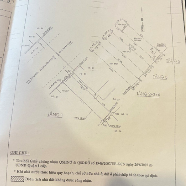 Bán nhà 25 Đông Du, Phường Sài Gòn, Quận 1
