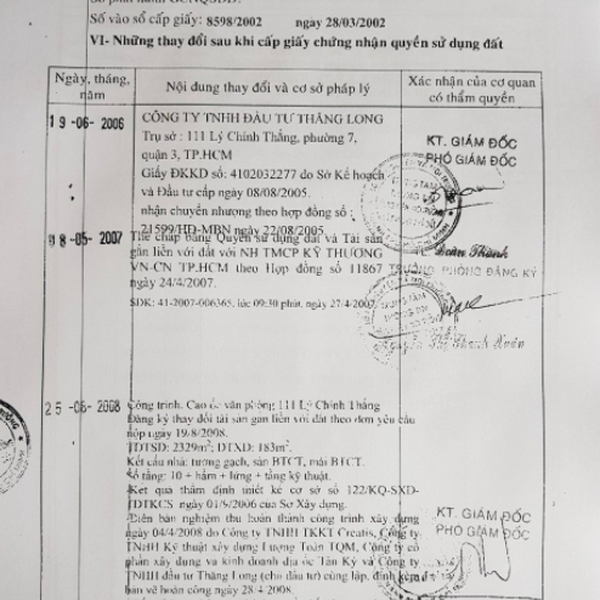 Bán tòa nhà 111 đường Lý Chính Thắng, Phường Võ Thị Sáu, Quận 3