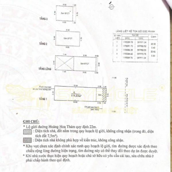 Bán nhà 179 - 181 Hoàng Hoa Thám, P. Tân Bình, Quận Tân Bình