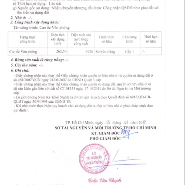 Bán nhà 258 đường Nam Kỳ Khởi Nghĩa, Phường Võ Thị Sáu, Quận 3