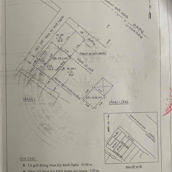 Bán nhà 255 Nam Kỳ Khởi Nghĩa, P14, Quận 3