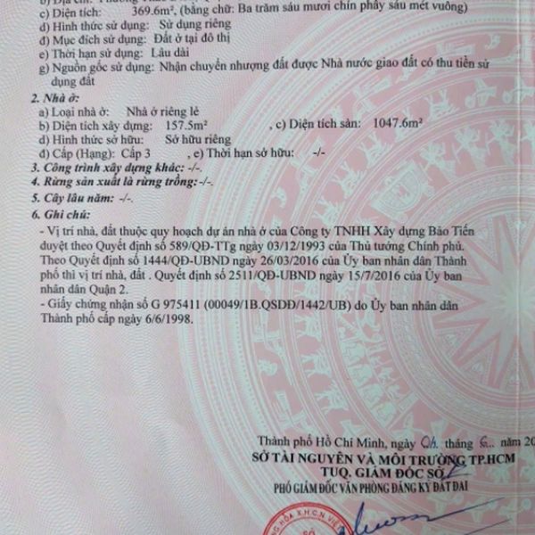 Bán tòa nhà 175 Nguyễn Văn Hưởng, Phường Thảo Điền, Quận 2