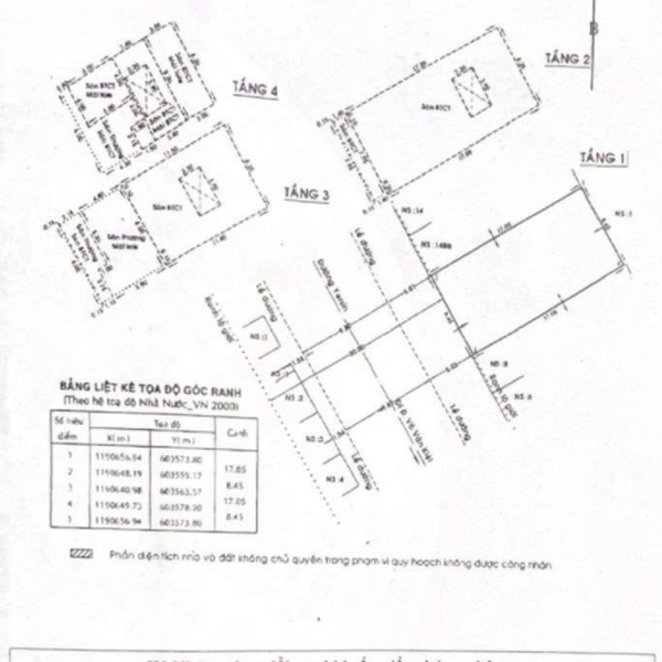 Bán nhà 10 - 12 đường Yersin, Phường Bến Thành, Quận 1