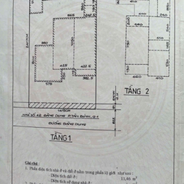 Bán tòa nhà CHDV 42 Đặng Dung, Phường Tân Định, Quận 1