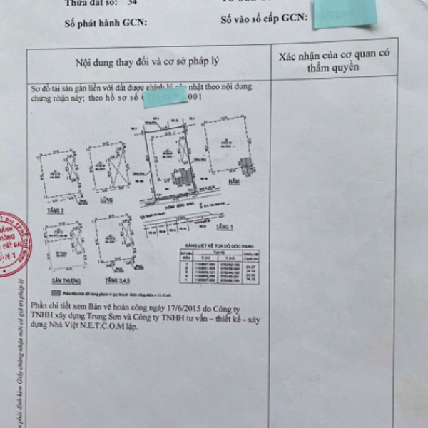 Bán tòa nhà CHDV 42 Đặng Dung, Phường Tân Định, Quận 1