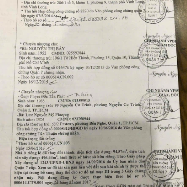 Bán nhà 1C Mai Văn Vĩnh,  P. Tân Hưng Quận 7