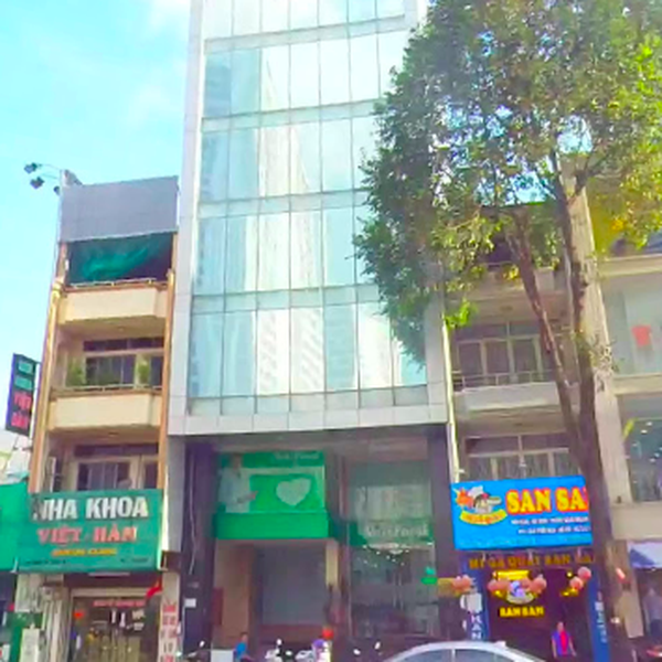 Cho thuê toà nhà 281 - 283 Hoàng Diệu, P. Khánh Hội, Quận 4