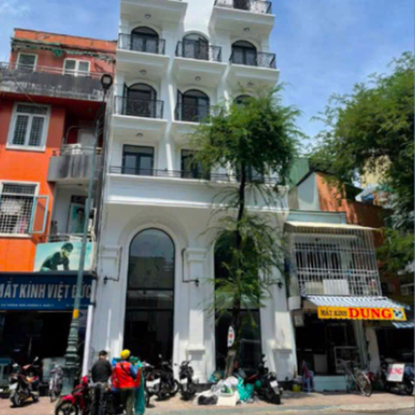 Cho thuê toà nhà 167 Trương Định, P. Nhiêu Lộc, Quận 3