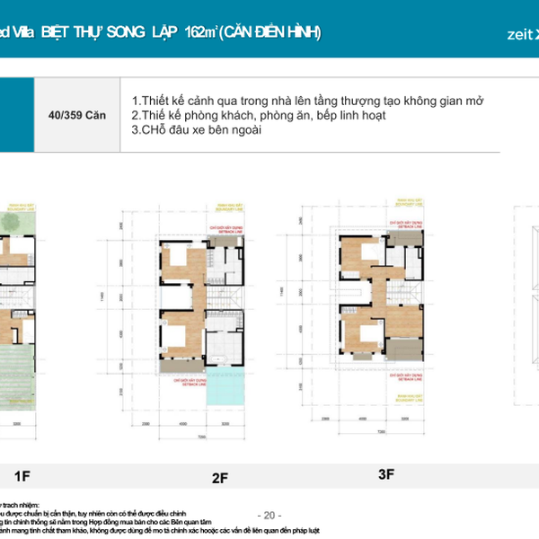 Bán biệt thự song lập Gs Metro City Zeitgeist Xii Nhà Bè 162m2