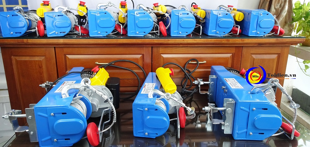 Máy tời điện treo mini Máy tời điện treo mini