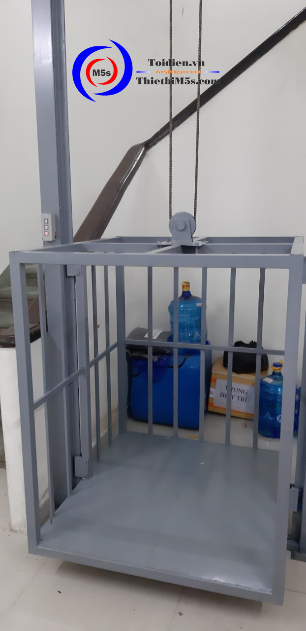 Thiết kế thang nâng hàng từ tời kéo mặt đất KIO Winch Thiết kế thang nâng hàng từ tời kéo mặt đất KIO Winch