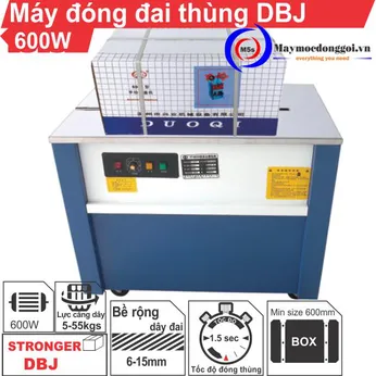 Máy Đóng Đai Thùng Bán Tự Động DBJ