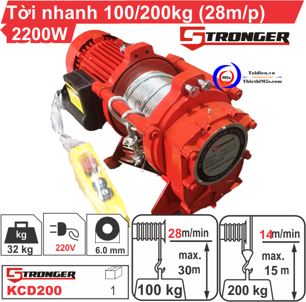 TỜI XÂY DỰNG STRONGER 28m/p - 100-200KG