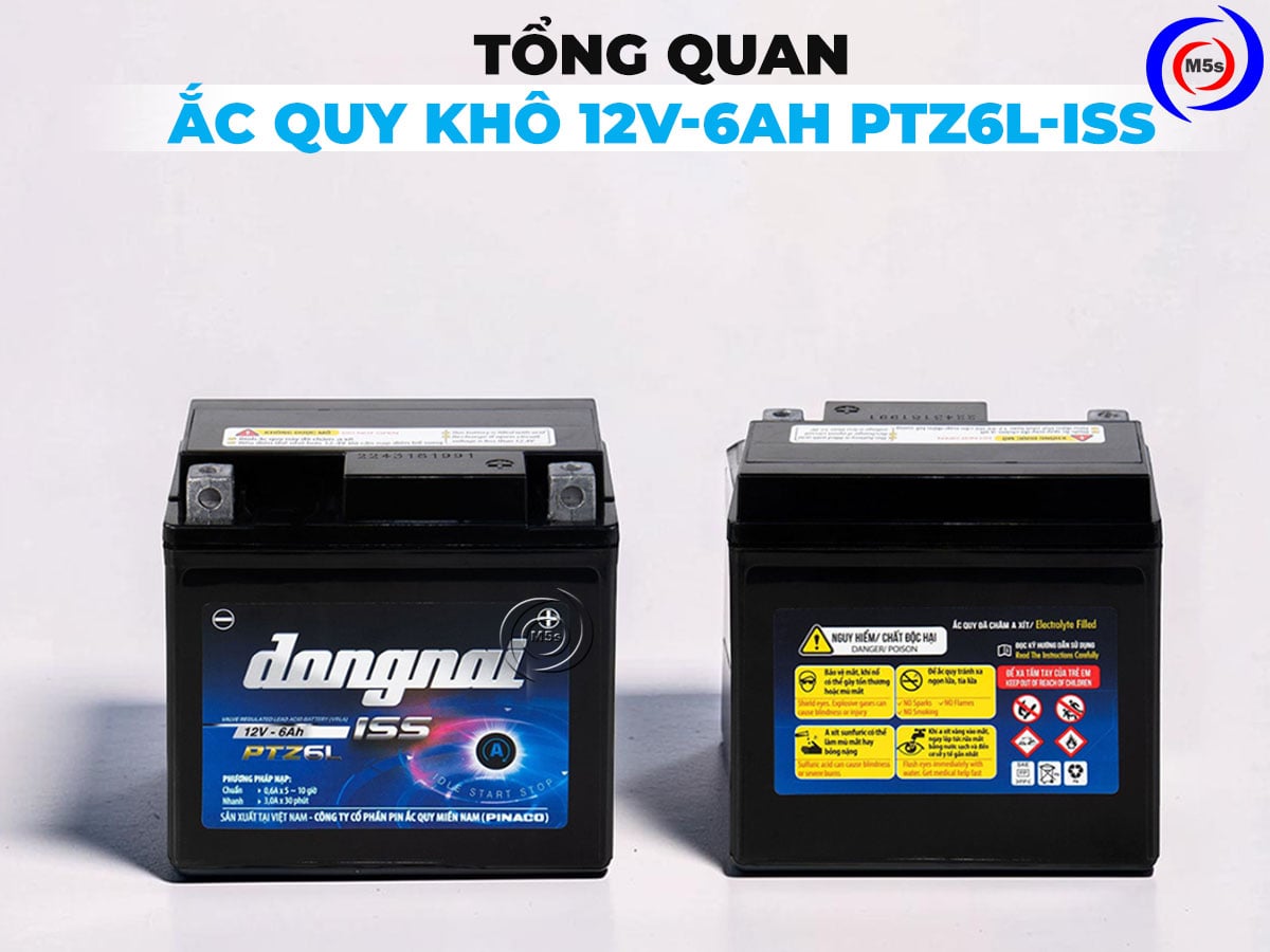 bình ắc quy khô Đồng Nai PTZ6L ISS bình ắc quy khô Đồng Nai PTZ6L ISS