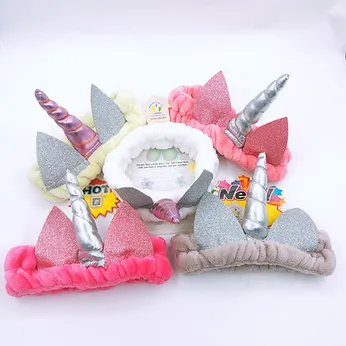 Băng Đô Rửa Mặt Trang Điểm Unicorn