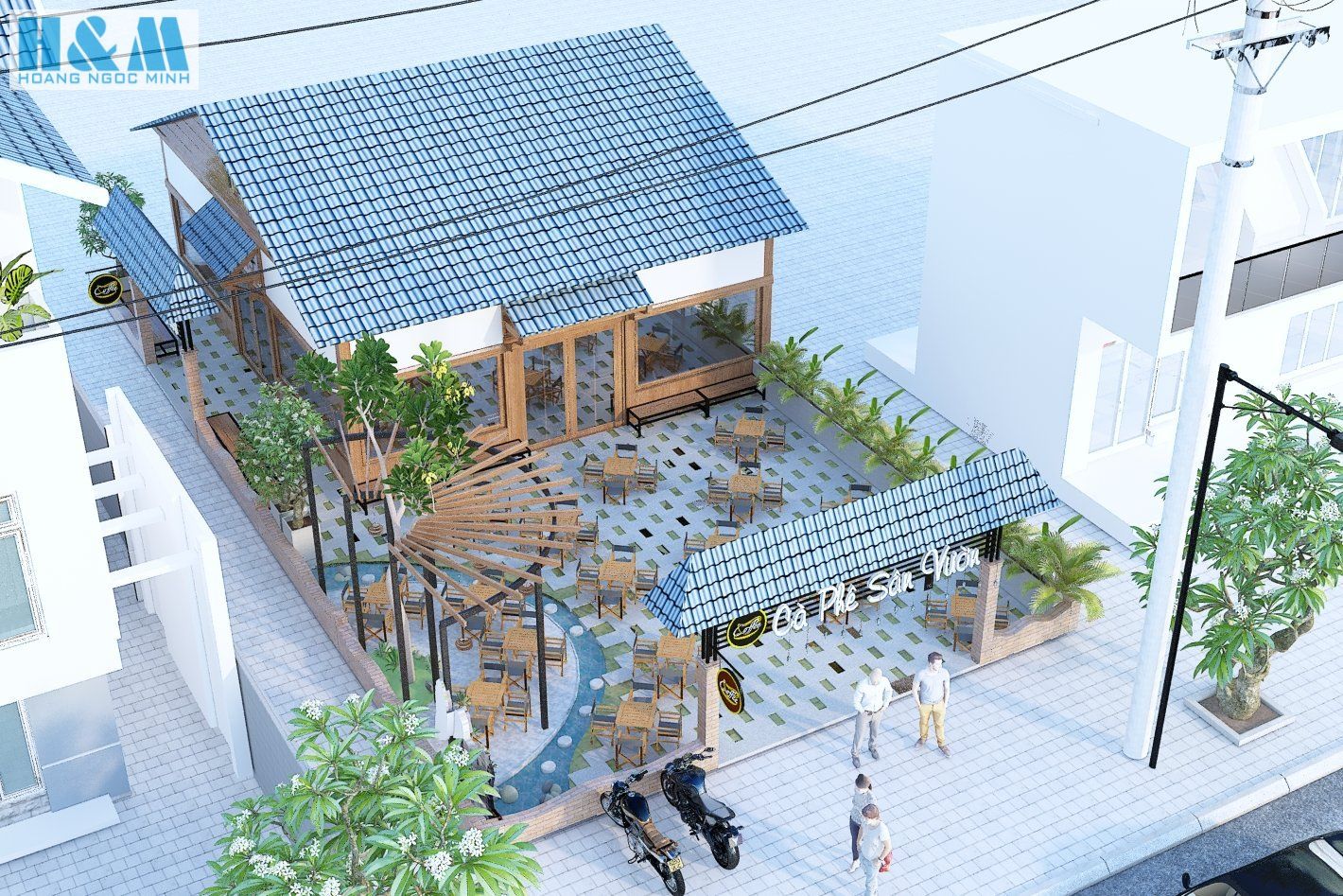 Thiết kế quán cafe