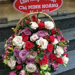 Giỏ hoa tươi 
