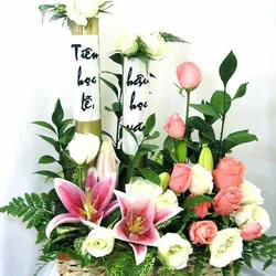 Giỏ hoa tươi 20/11 Ơn Thầy
