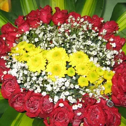 Quà 20 tháng 11 Bó Hoa Hồng Đỏ