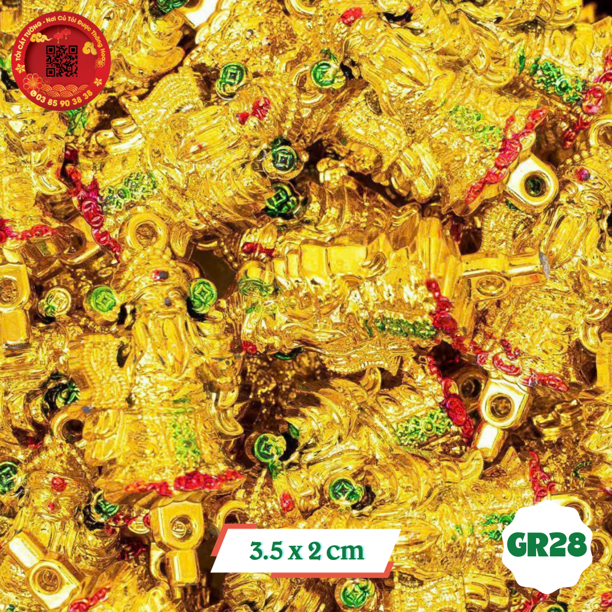 100 gram nhiều mẫu phong thủy mini 28 100 gram nhiều mẫu phong thủy mini 28
