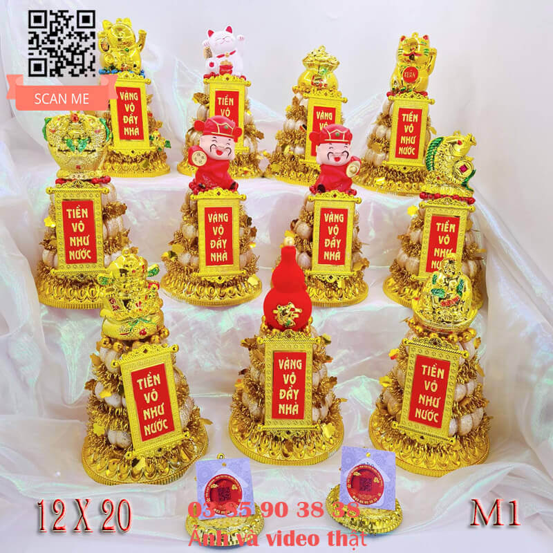 Bông tỏi ông địa 3 tầng tép
