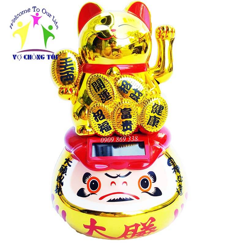 Tháp Tỏi Thần Tài Mèo Năng Lượng Vẫy Tay - Tài Lộc Phú Quý Tháp Tỏi Thần Tài Mèo Năng Lượng Vẫy Tay - Tài Lộc Phú Quý - Bông tỏi thần tài ông địa