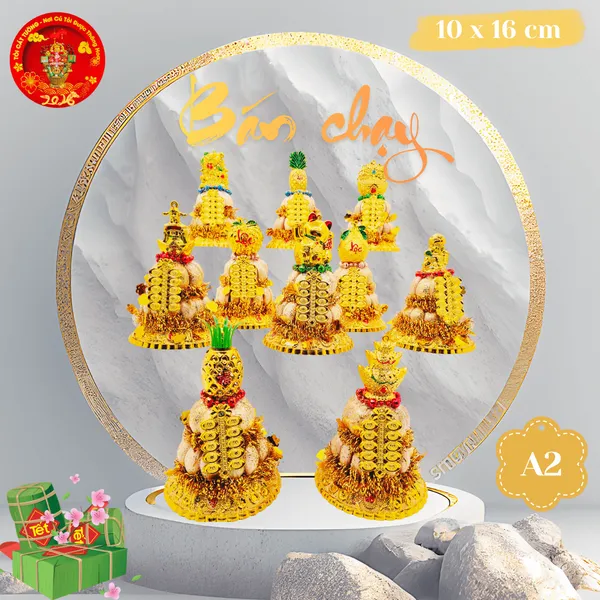 Bông Tỏi Thần Tài 2 Tầng Tép