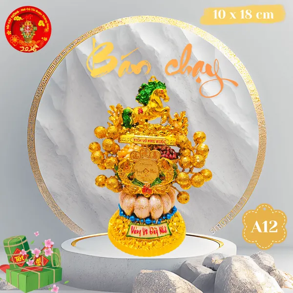 Bông tỏi thần tài rồng vàng phát lộc