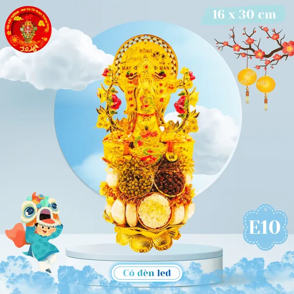 Tháp Tỏi Phong Thủy Thần Tài Đến