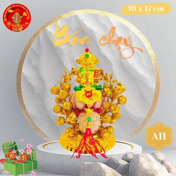 Bông tỏi thần tài tới sung túc