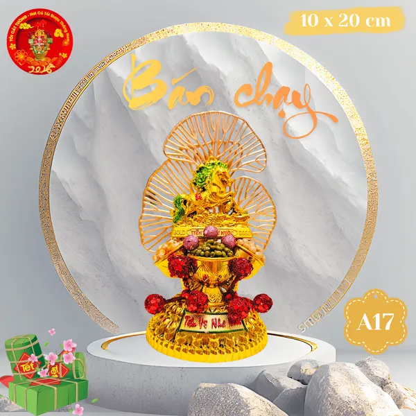 Bông tỏi thần tài rồng bay phát đạt